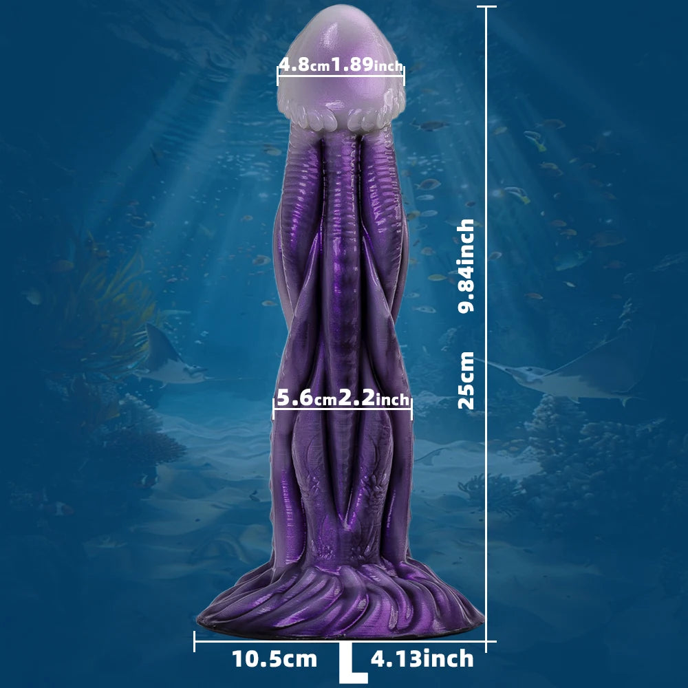 Monster Dildo Big Anal Plug Dildo Butt Plug Adult Sex Toy Anal Stimulation Soft Animal Penis For Female Anal Erotic Sexy Toy