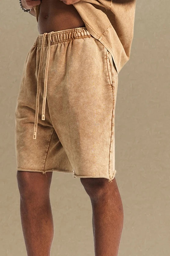 Shorts Summer New 420g Batik Men's Shorts American Street Trendy Brand Retro Men's and Women's Medium Pants