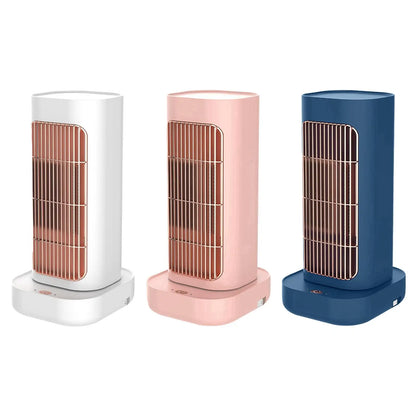 Space Heater Electric Quiet Mini Desktop Heater Overheat Protection Portable Heater Adjustable for Dorm Room Indoor Use