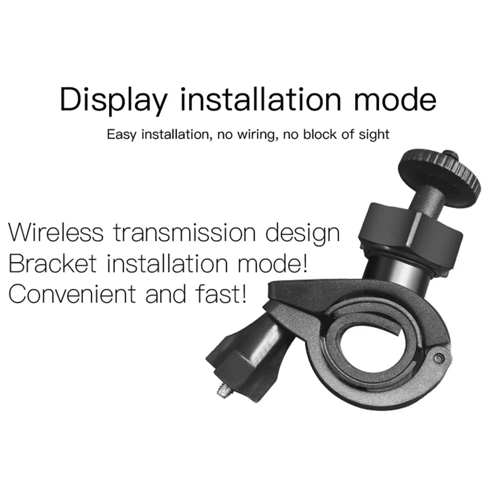 High-precision Solar TPMS Tire Pressure Tyre Temperature Monitoring Alarm System Wireless Motorcycle Replacement Parts