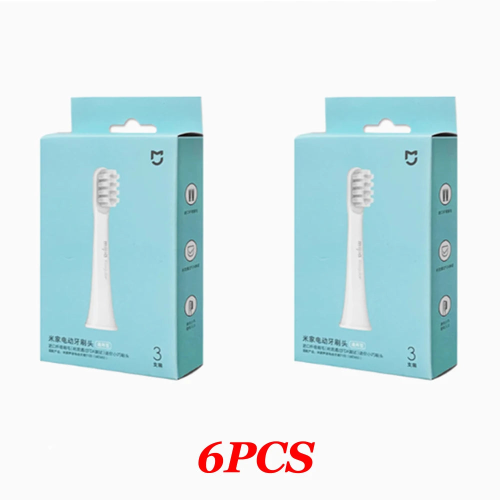 3/6/9PCS Xiaomi Mijia T100 Toothbrush heads Electric Toothbrush Nozzles For T100 Smart Acoustic Clean  Brush Head Combines