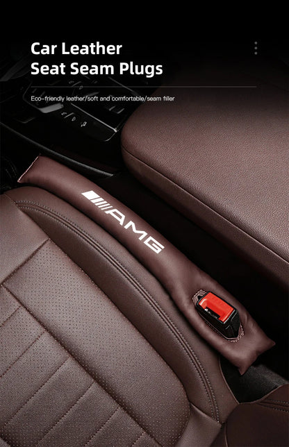2Pcs Car Seat Gap Filler Leak Proof Sealing Strip For Mercedes Benz AMG W204 W205 W203 W211 W212 W213 W201 W210 W124 W126 W140