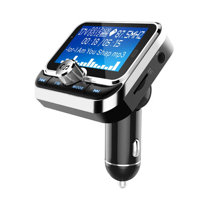 Creative Car FM Transmitter With Remote Control LCD Bluetooth MP3 Player Dual USB Car FM zender Modulator FM Transmitters Module