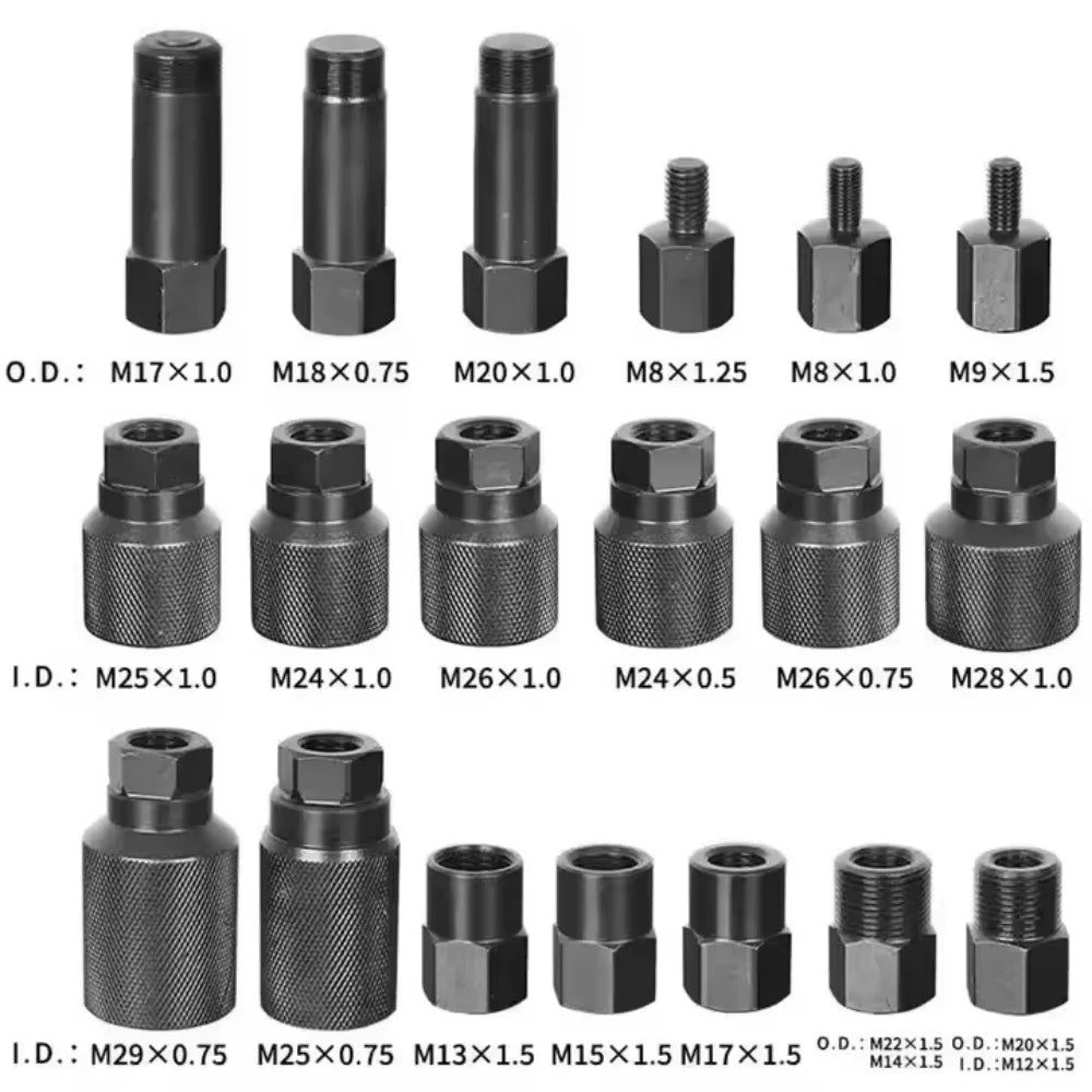 Diesel Fuel Injector Air Vibration Remover Tool Extractor Set Pneumatic Removal Tool