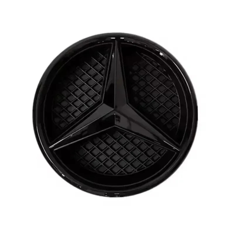 For Mercedes Benz 3D Car Grill Emblem Star Badge Front Grill Logo W204 W205 W213 X253 A B C E S CLA GLB GLC GLE GLS Accessories1