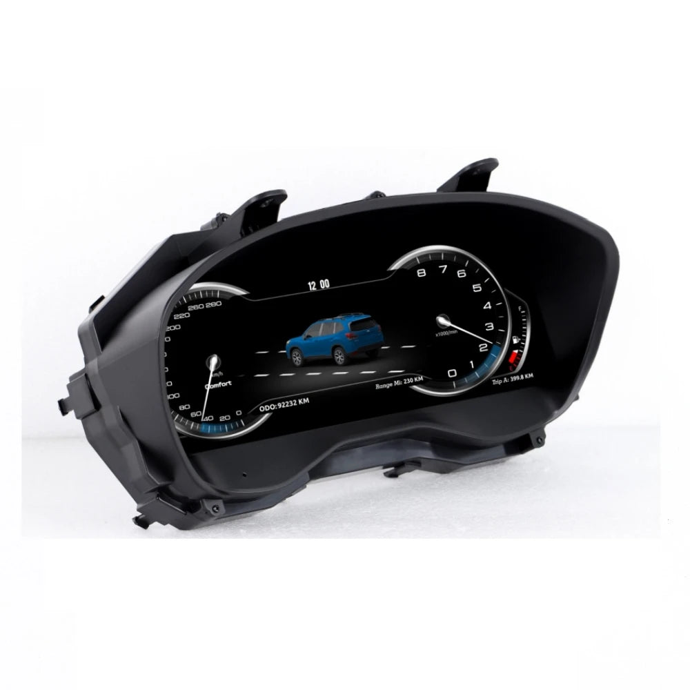 LCD Screen For Subaru Forester 2013-2024 Speedometer Car Digital Cluster Virtual Cockpit Dashboard Instrument Panel Carplay