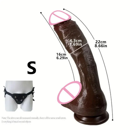 Oversized Realistic Dildo Huge Penis Penetration Anal Sex Toys For Women Masturbation Soft Dick Dildos Sexy Adult Sex Toy Gay