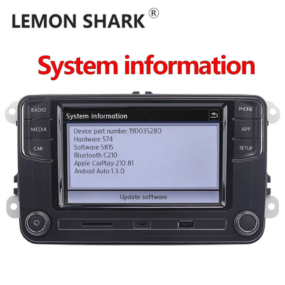 NONAME Carplay Car Radio Only For VW MQB POLO 6C/6R Support Vehicle Status Android Auto MIB Radio Mirrorlink New RCD330 RCD360