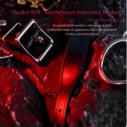 Adjustable Chastity Panties with Metal Buckles BDSM Bondage Fetish Sex Toy for Women Couples Role Play Adult Product