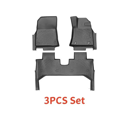 For BYD Shark Shark 6 2025 2024 RHD TPE Full Cover Floor Mats With Door Sill Protector, Floor Liners Cargo Liner Protection