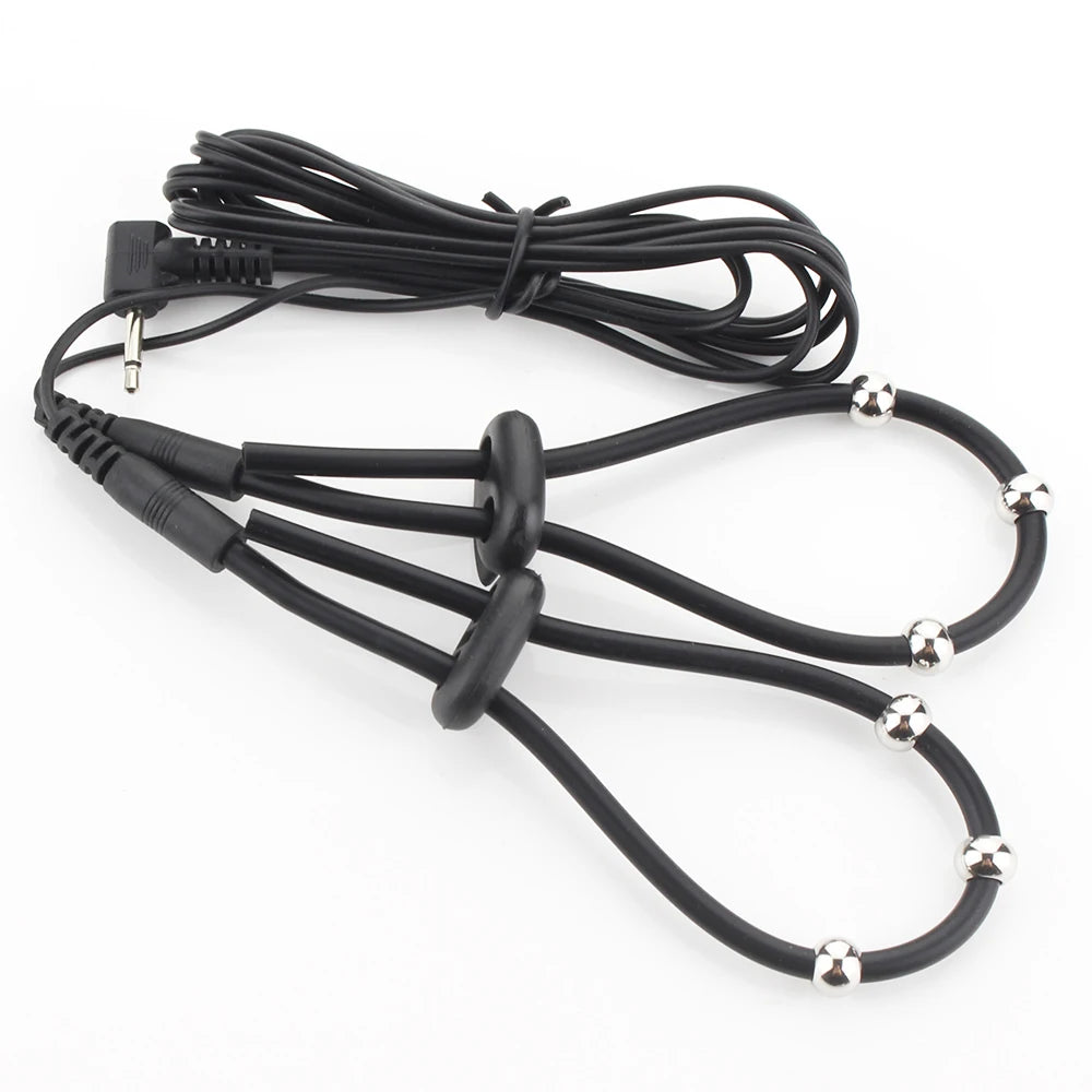Electroshock Defensa E stim Host Electric Shock Penis Plug Cockring Chastity Cage Anal Plug Nipple Clamp E-stim Bdsm Toy for Sex