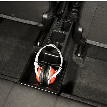 TESIN Car Rear Center Storage Box Organizer for Suzuki Jimny JB74 2/4 Door 2019 2020 2021 2022 2023 2024 Up Interior Accessories