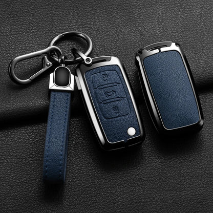 Zinc Alloy Car Key Case Car KeyChain Metal Key Shell For Volkswagen VW Polo Tiguan Golf 4 5 Jetta Beetle Scirocco Passat Shell
