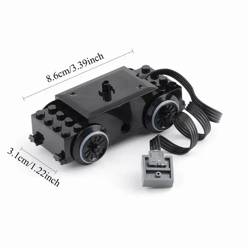 MOC Power Functions Extension Kit High-Tech Motor Battery Box Remote for Smart Brick Construction Major Brand Compatible