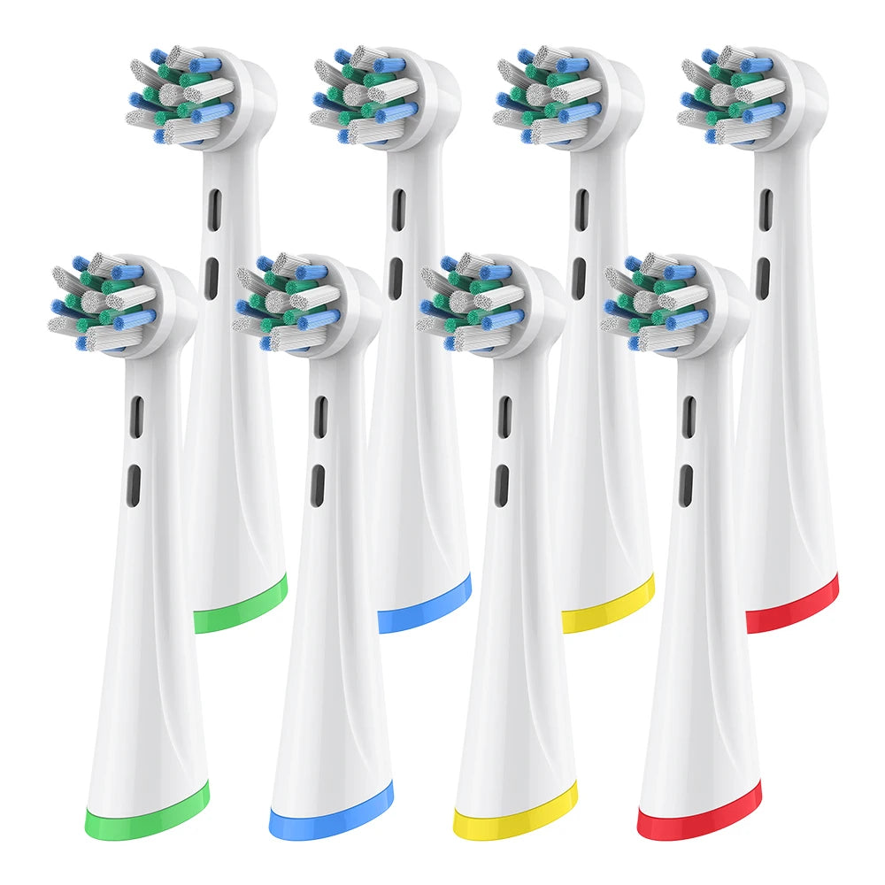 iO Replacement Brush Heads Compatible with Oral B IO 2/3/4/5/6/7/8/9/10 Electric Toothbrush, Cross Clean Toothbrush Head Refill