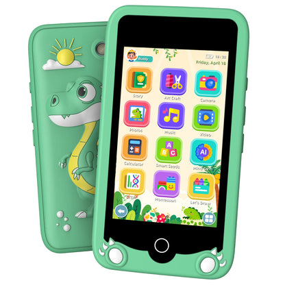 Kids' 3.97-inch Touch Screen Toddler Smart Phone Learning Toy, with Educational Games, High Capacity Children's Phone,Toy Phone