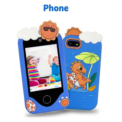 Children Smart Phone Camera Kids Toys Touchscreen Unicorn Mobile MP3 Player Digital Camera Educational Toys for Girl Boy