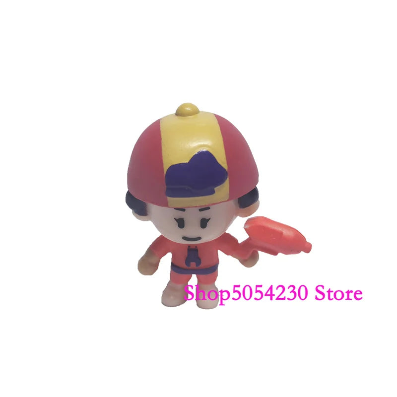 24pcs Anime Mini Figures Set Game Accessories Charms Poco Nita Cute Cartoon Heroes Home Decor Ornament for Birthday Present