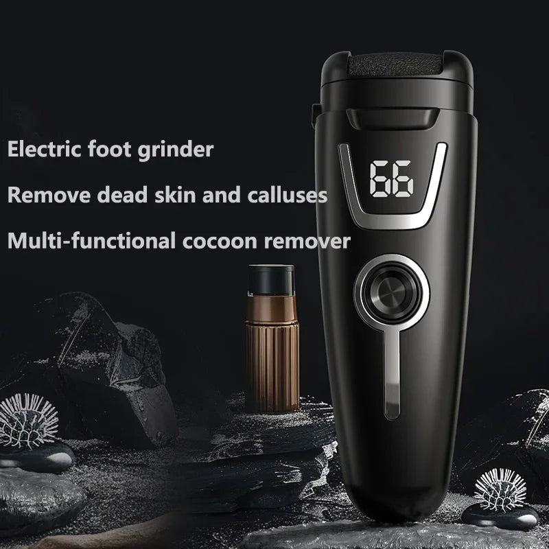 USB rechargeable callus remover, household electric foot grinder, portable foot cleaner, heel dead skin and callus removal tool