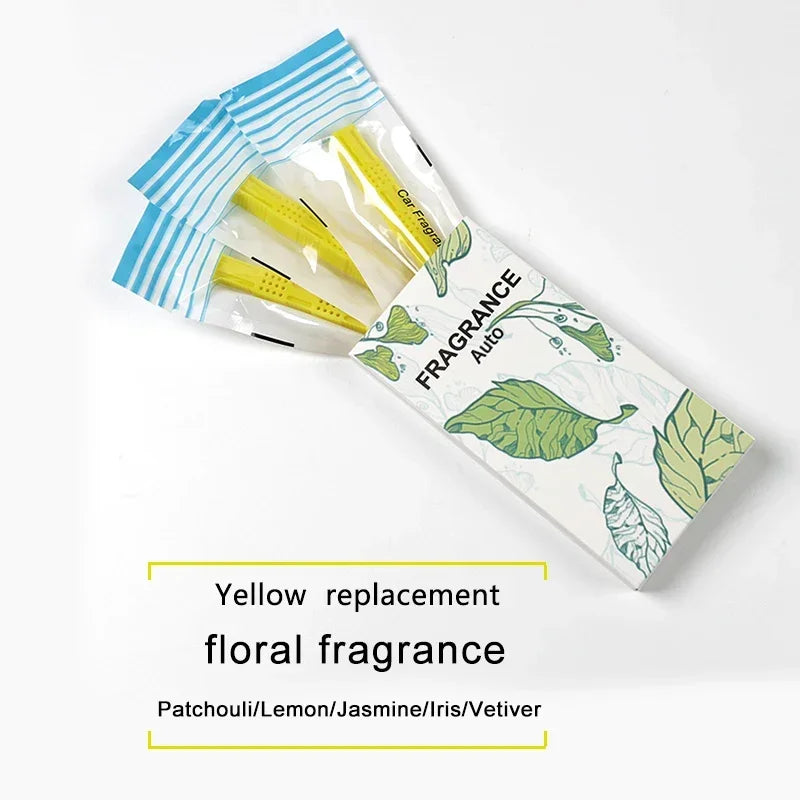 Car Air Freshener For BMW F30 F10 Blade Shape Air Vent Perfume Diffuser Fragrance Holder With Refill Strips
