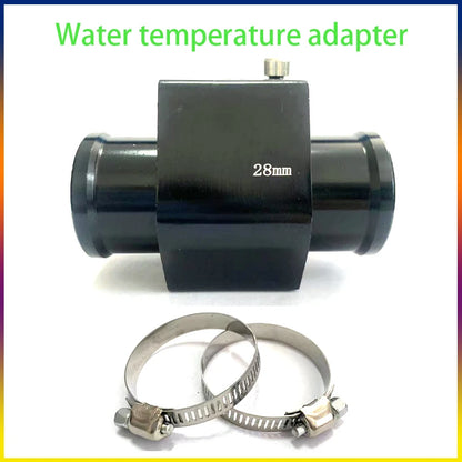 Water Temperature Sensor Head Joint Sensor Radiator Adapter 1/8NPT 12V 24V Digital Water Temperature Gauge Voltmeter