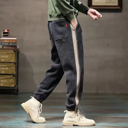 Men's Sweatpants Corduroy Trousers Athletic Black Man Sweat Pants Harem Sport Track High Quality Baggy Fashion Y2k New Items In
