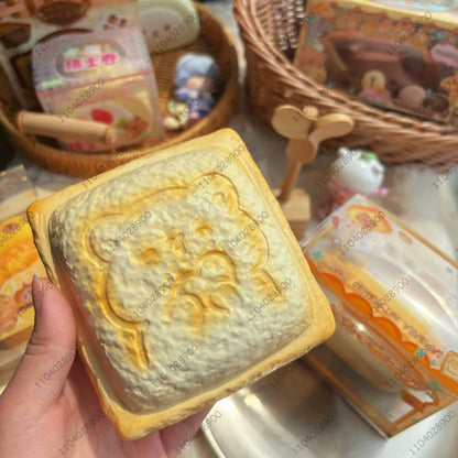 Capybara Bakery Slow Rising Squishy Capybara Toy Bread Pastry Cake Squeeze Stress Relief Hand Relaxing Gift Soft Rebound