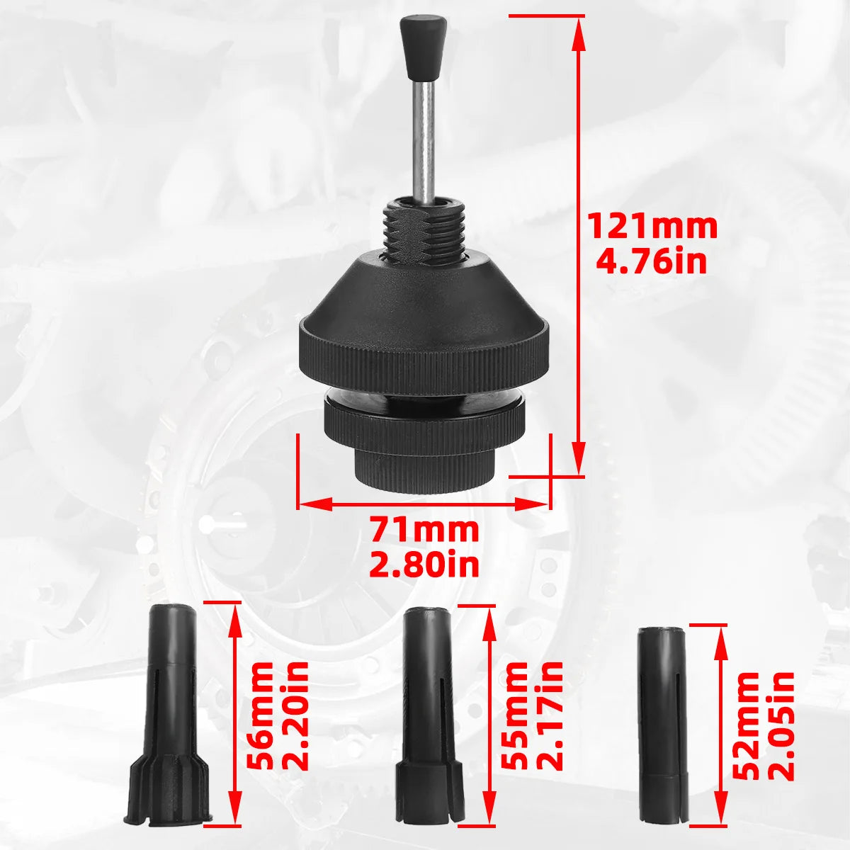 PINMOAP Clutch Centring Tool Universal Nylon Clutch Corrector Clutch Calibrator Disassembly And Assembly Tool Auto Repair Tool