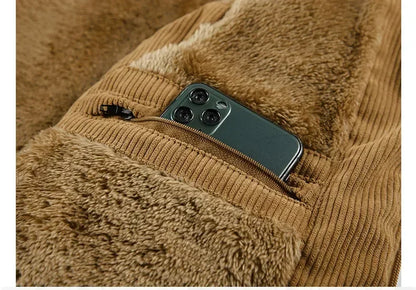 New Winter Fashion Wool Vest Male Cotton-Padded Vests Coats Men's Sleeveless Vest Jackets Warm Waistcoats Clothing Plus Size 6XL
