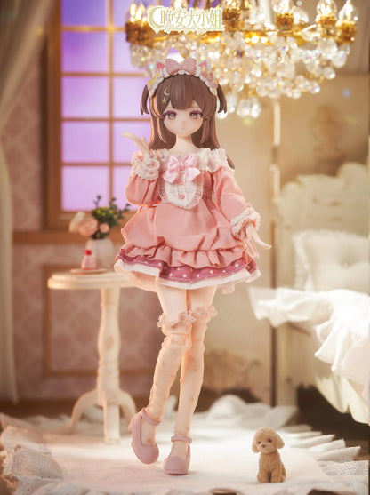 Genuine Goodnight Ojou Sama Snow Deep Winter Series Special Edition 1/6 Action Figure Bjd Blind Box Model Ornament Collect Gift