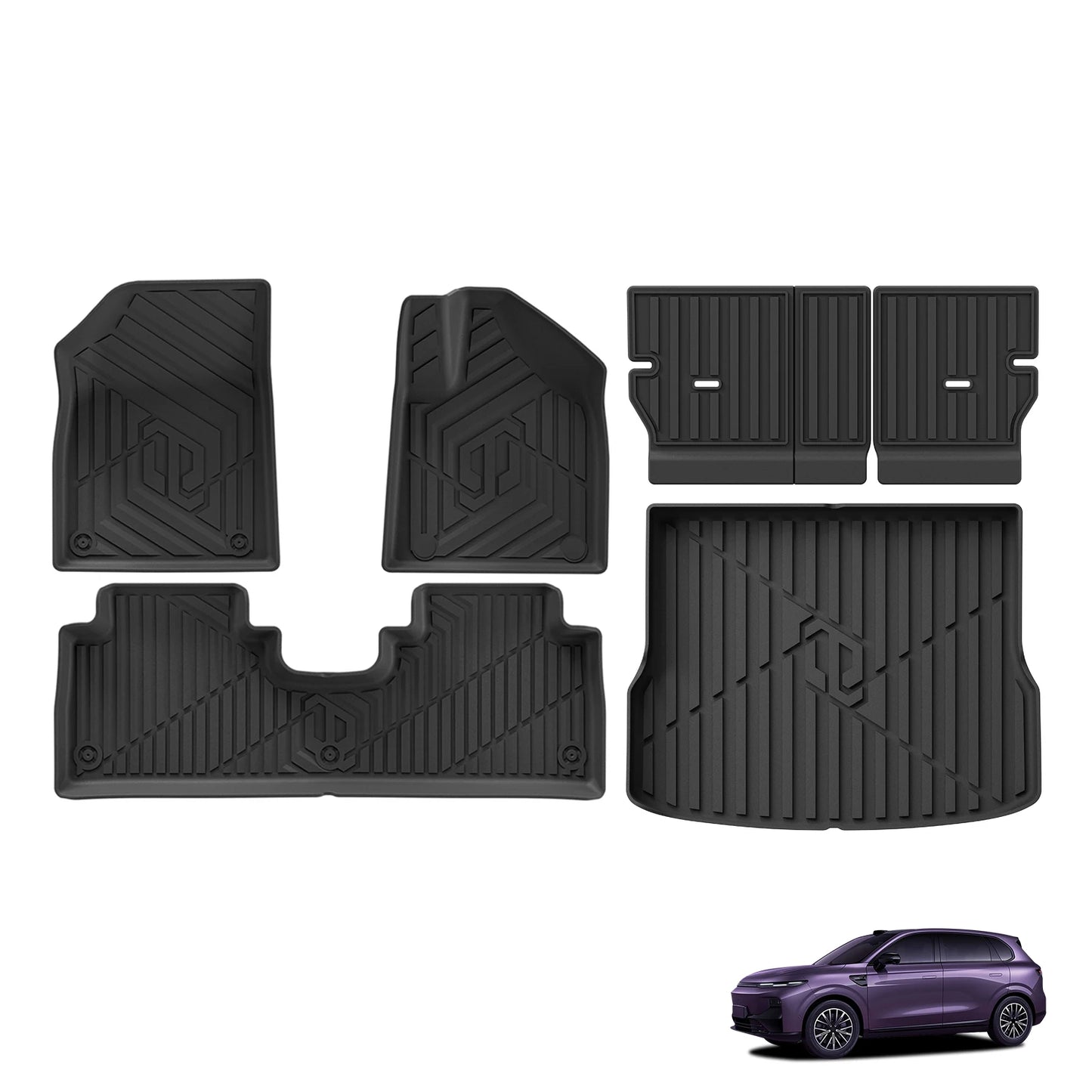 for Leapmotor B10 2025 2026 Car Floor Mats Protective Mat Accessories Foot Pad Cargo Liner Trunk Mat Only Fit Right Hand Drive