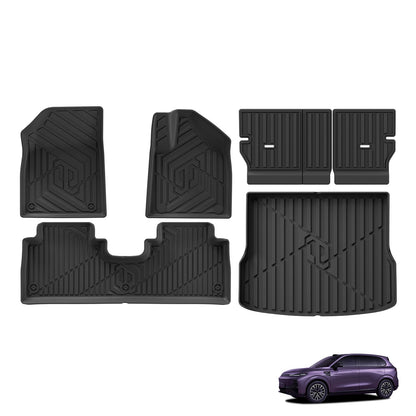 for Leapmotor B10 2025 2026 Car Floor Mats Protective Mat Accessories Foot Pad Cargo Liner Trunk Mat Only Fit Right Hand Drive