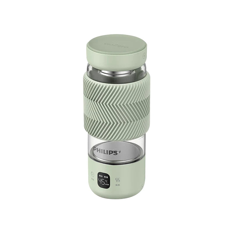 Philips Portable Electric Kettle 2-in-1 Water Boiling/Health Cup 4 Temperature Settings 400ML Portable Water Boiling Cup