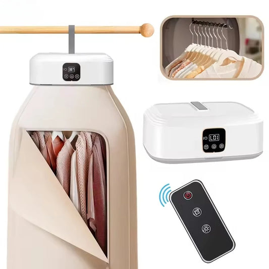 Folding Portable Clothes Dryer Multifunctional Intelligent Timed Warm Laundry Dryer UV Sterilization And Removal Of Mites Dryer