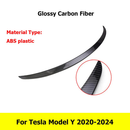 Car ABS Spoiler Carbon Fiber For Tesla Model 3 Highland 2025-2026 Original High-performance Exterior Model3 Model Y Accessories