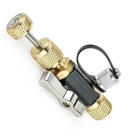 Car Vacuum-Rated Valve Core Removal Tool Black 1/4" X 5/16" Compatible With R410A  Quick Valve Core Remover Installer Tool