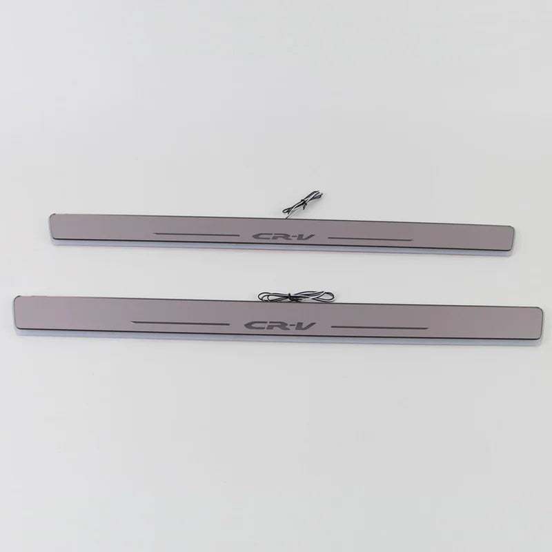 Pedal Lights For Honda CRV 2015-2018 Moving LED Welcome Car Scuff Plate Pedal Door Sill Pathway Light Or Customize