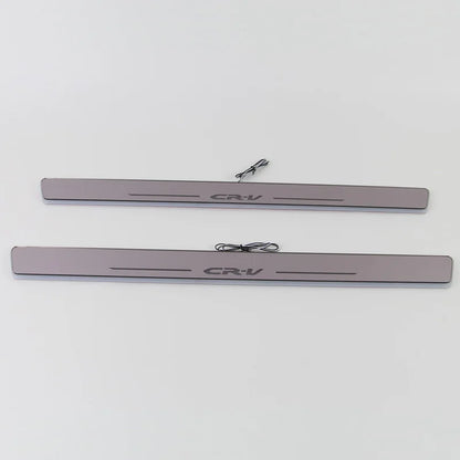 Pedal Lights For Honda CRV 2015-2018 Moving LED Welcome Car Scuff Plate Pedal Door Sill Pathway Light Or Customize