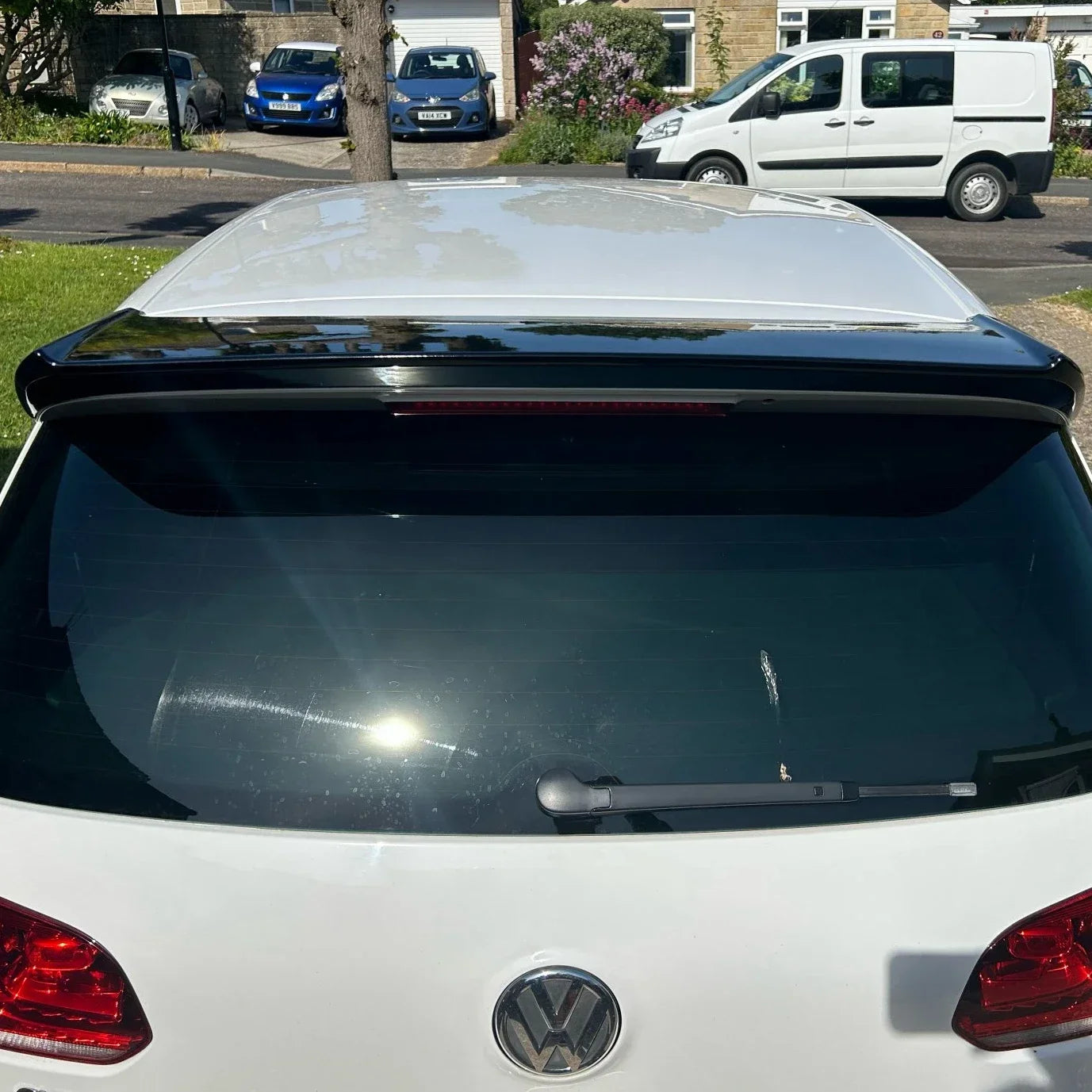 Rear Spoiler Lip Trunk Wing For Volkswagen For VW Golf 6 MK6 GTI R R20 2008-2013 Window Roof Spoiler Spoilers Tuning Body Kit