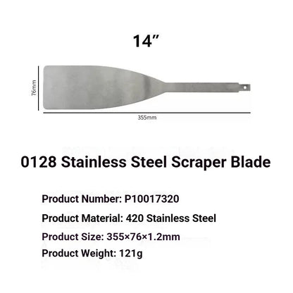 3Pcs Stainless Steel Glue Scraper Blade Windshield Electric Disassembly Knife Auto Repair Tool Scraper Glass Disassembler Tools