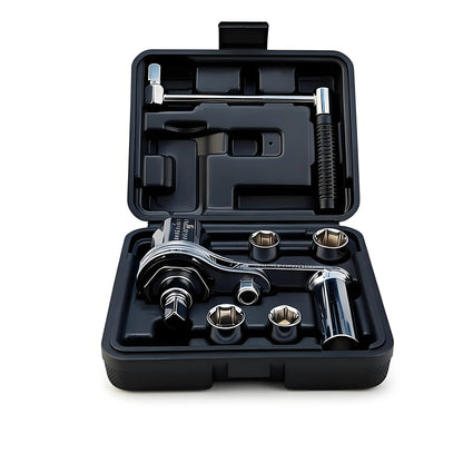 Torques Multiplier Wrench Kit, 1/2in Drive 1:16 Heavy Duty Lug Nut Remover. with 17 19 21 22mm Sockets, for Changing Tires