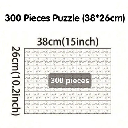 35/300/500/1000pcs Personalized Custom Photo Puzzle family photo For Him Her Family Friends Children For Birthdays For Weddings