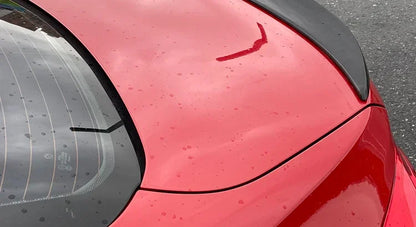 Carbon Fiber Rear Bumper Lip Trunk Wing MP M4 PSM Style Roof Spoiler Kit For BMW 3 Series F30 F31 F35 2012-2019 Gloss Black