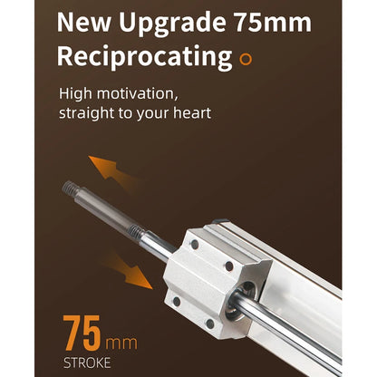 New 75mm Stroke Sex Machine Telescopic Sex Toys Reciprocating Linear Actuator Hand Free Masturbation Machine Sex Toys