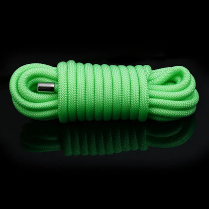 5m/10m Luminous Polyester Rope Female Sex Product Slaves BDSM Bondage Rope Adult Game Binding Rope Role-Playing Flirting Sex Toy