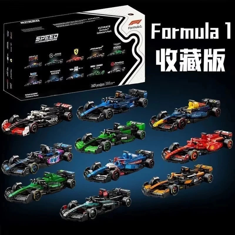 2026 new unique classic style F1 Collector's Edition (10 pieces) Collector's Building Kit Collector's Edition Party Gift