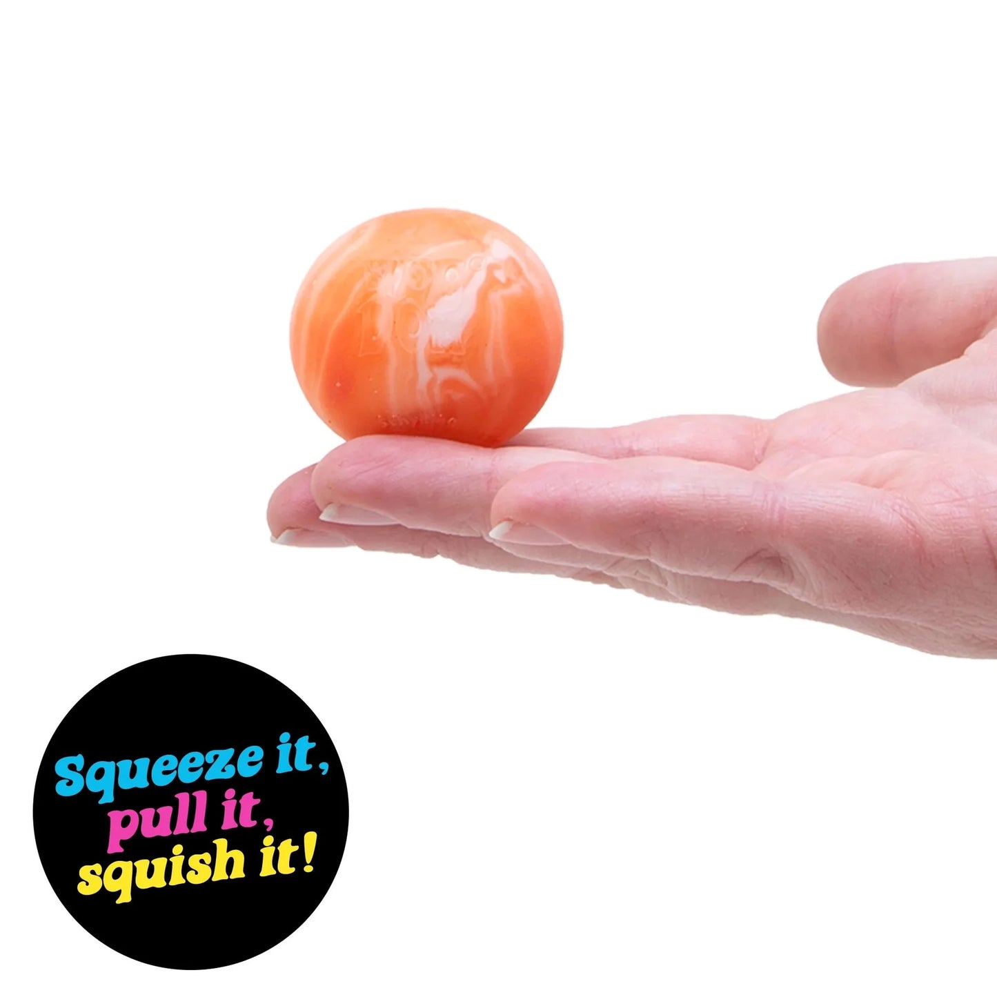 Hot 4Pcs Swirl NeeDoh Teenie Stress Balls Ultra Squishy Moldable Sensory Fidget Toy Blind Box Anti-Stress Relief for  Adults