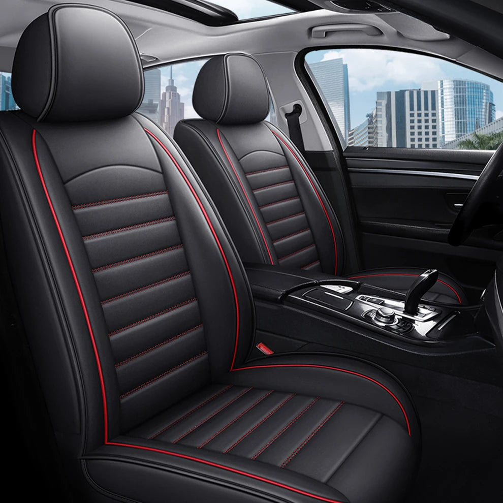 Full Coverage Pu Leather Car Seat Covers for AUDI All car models A3 Sportback A1 A4 A5 A6 A6L A7 A8 A8L Car Accessories