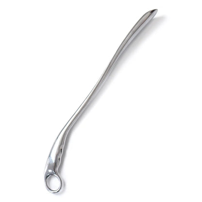 Metal Shoes Horns Stainless Steel Long Pull Shoe Horn Convenient Wearing Shoes