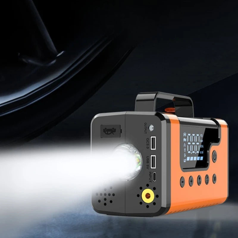 Multifunctional Cars Emergency Start Power Supply Three-in-one Car Air Pump Vacuum Cleaner Portable Professional Jump Starter